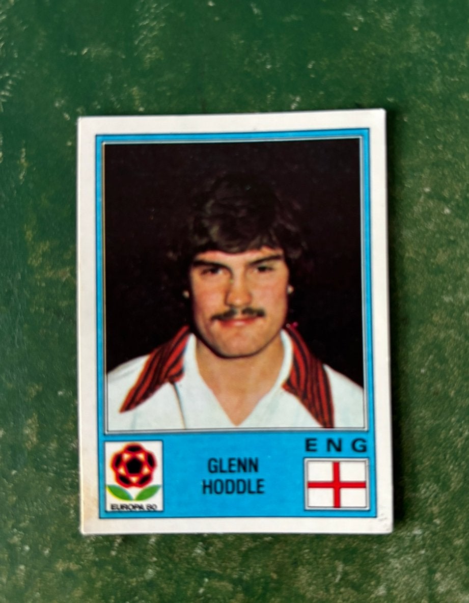 Panini plaatje Glenn Hoddle Engeland Euro 80, Ophalen of Verzenden