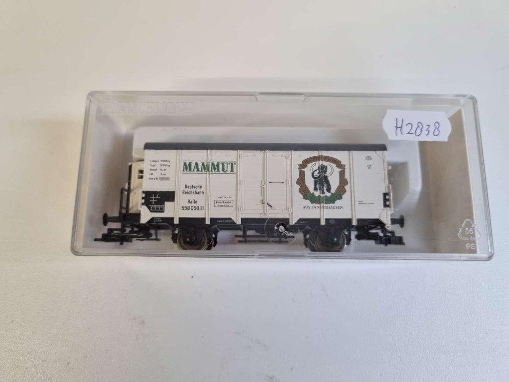 Fleischmann 85 5346 - Koelwagen "mammut" van de DRG, Gelijkstroom, Fleischmann, Wagon, Ophalen of Verzenden