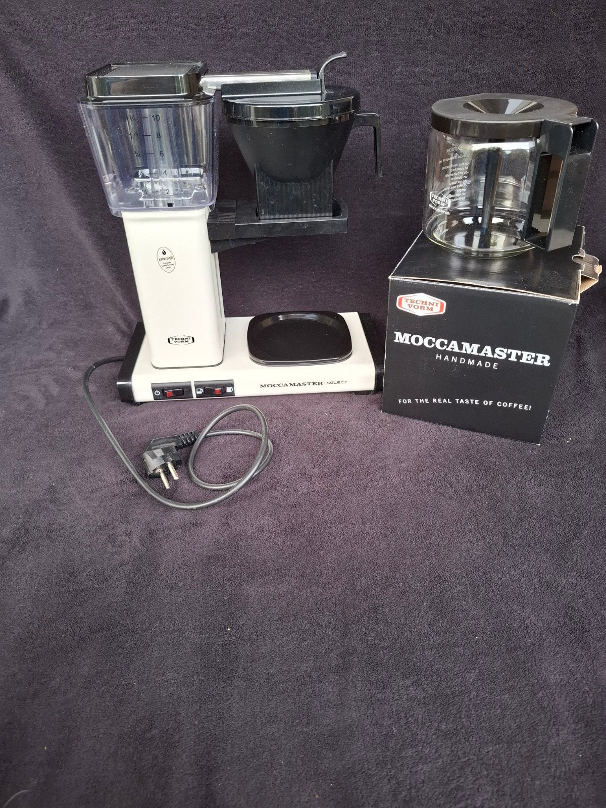 Technivorm Moccamaster Select Wit met Nieuwe onderdelen., Witgoed en Apparatuur, Ophalen of Verzenden, 3 snelheden of meer
