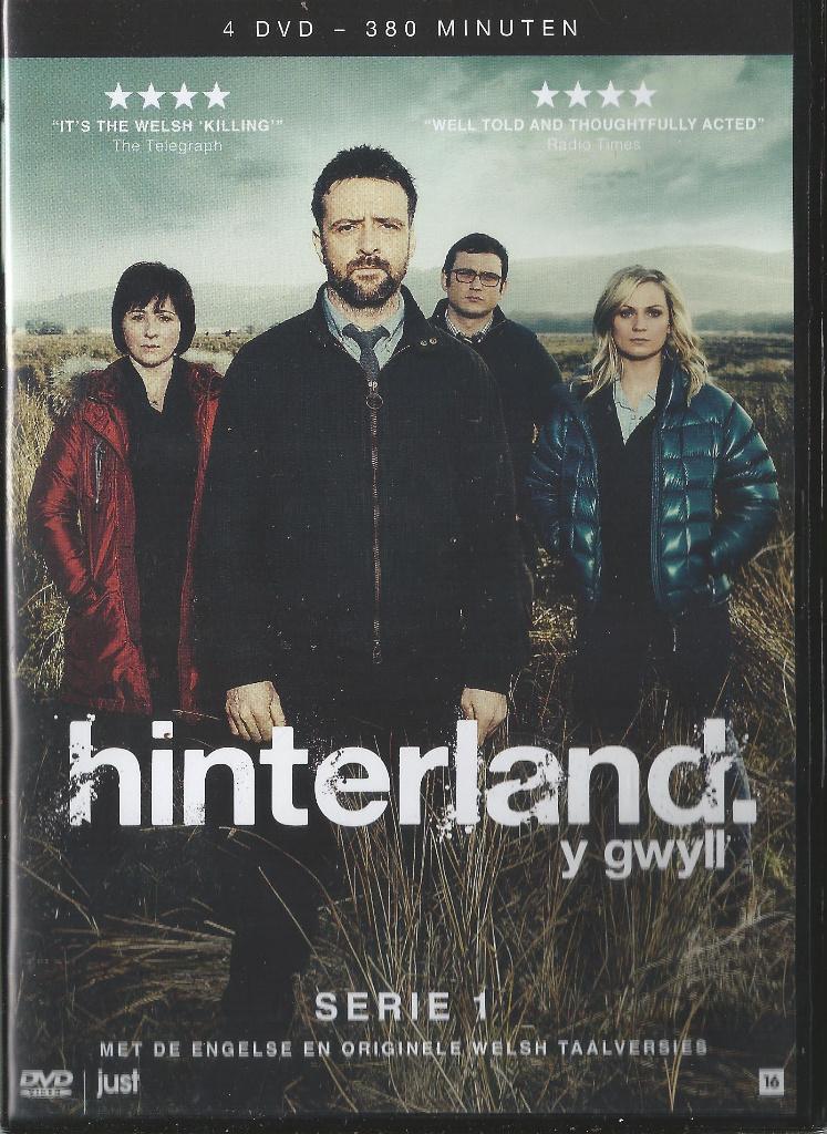 Hinterland, seizoen 1, een box met 4 dvds, Cd's en Dvd's, Alle leeftijden, Boxset, Ophalen of Verzenden, Zo goed als nieuw
