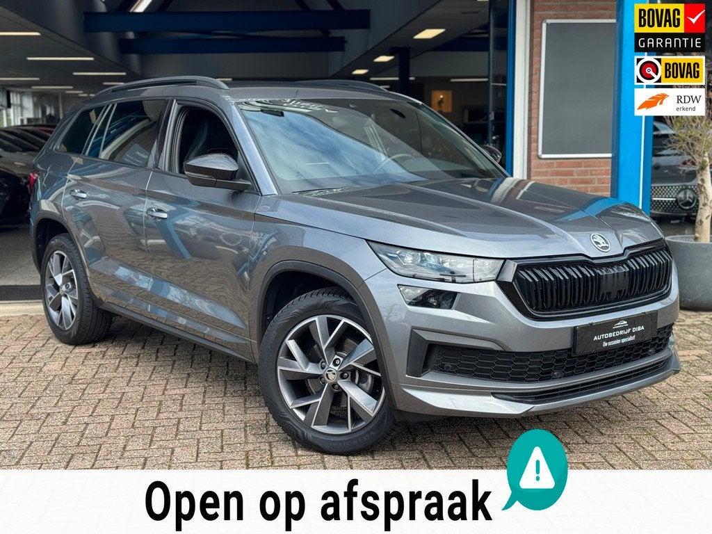 Skoda Kodiaq 1.5 TSI Sportline Business 7p., Auto's, Skoda, 1566 kg, 4 cilinders, 150 pk, 14 km/l