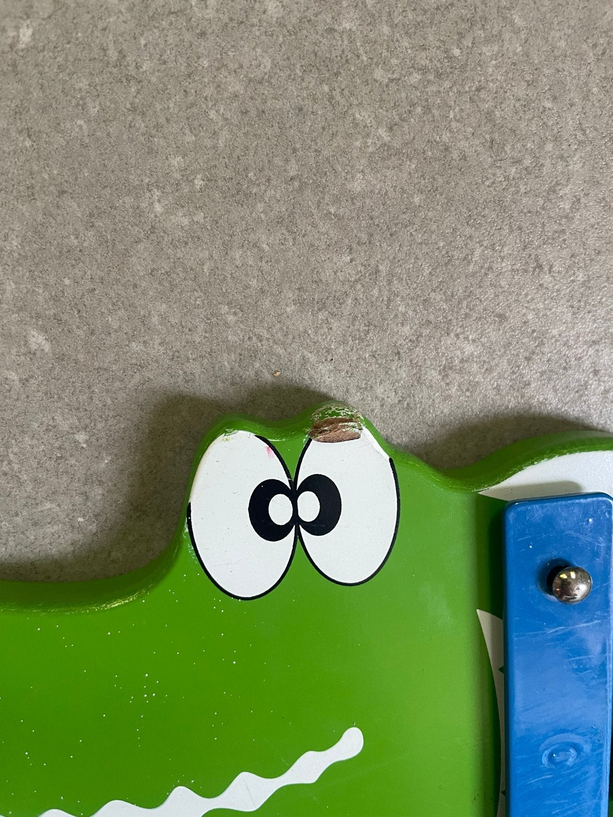 Houten krokodil xylofoon met stokjes, Ophalen, Gebruikt, Overige typen, Met geluid