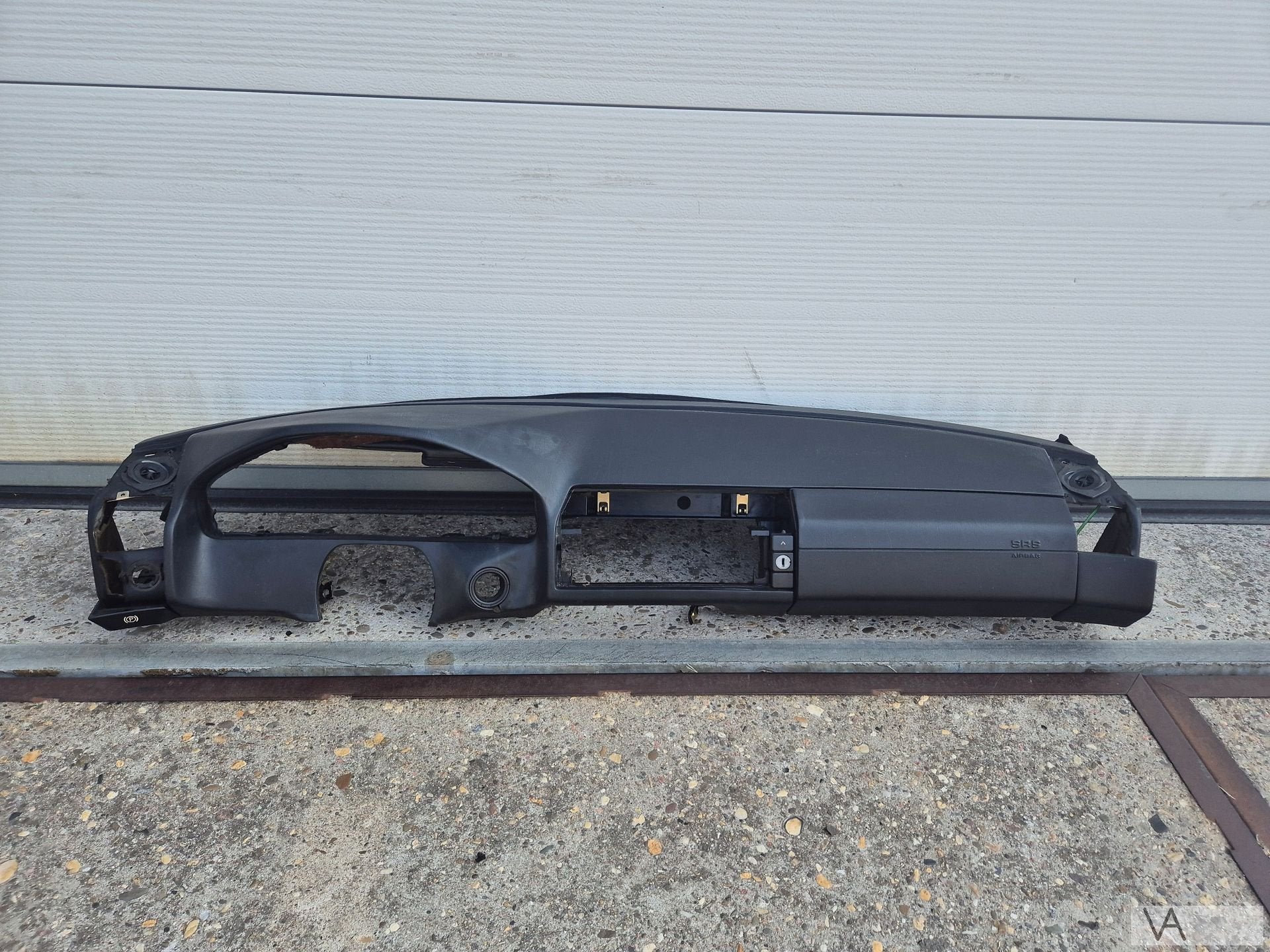 Dashboard met airbag zwart van Mercedes SL R129 1989 - 2001, Auto-onderdelen, Dashboard en Schakelaars, Mercedes-Benz, Gebruikt