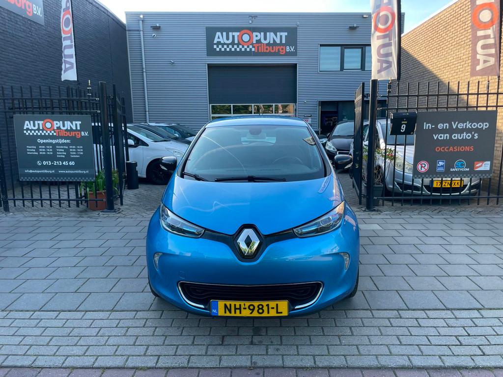 Renault ZOE Q90 Life Quickcharge 41 kWh Airco NAP APK, Gebruikt, 41 kWh, Blauw, Origineel Nederlands