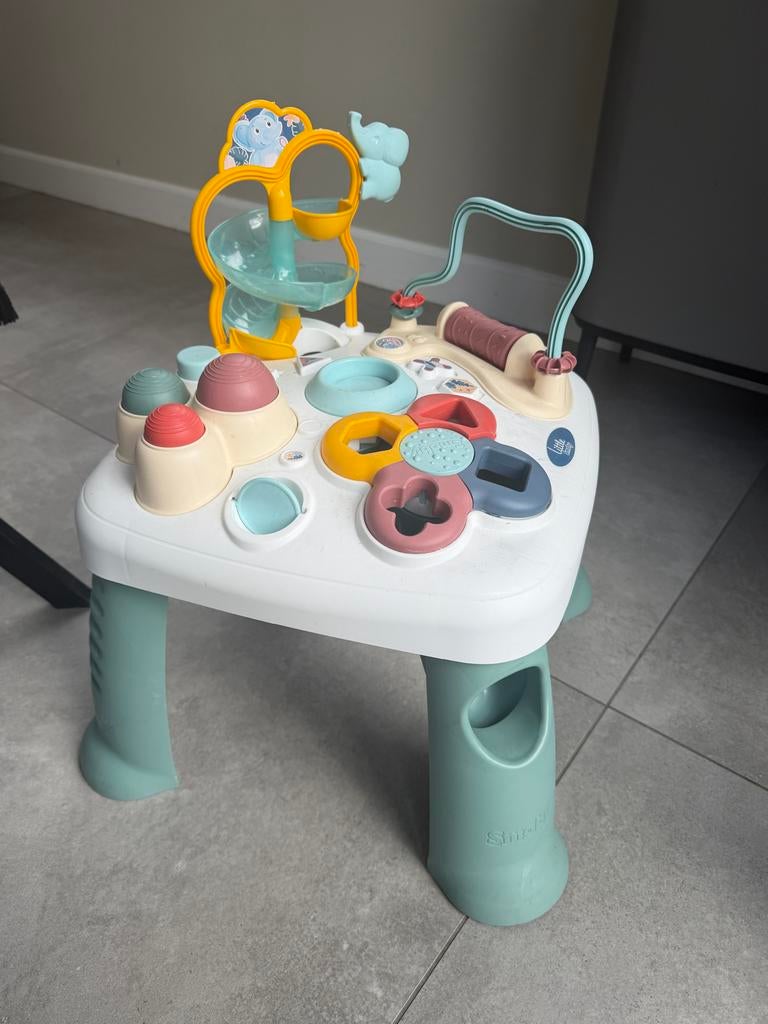 Little Smoby activiteitentafel, Kinderen en Baby's, Speelgoed | Babyspeelgoed, Gebruikt, Overige typen, Ophalen of Verzenden