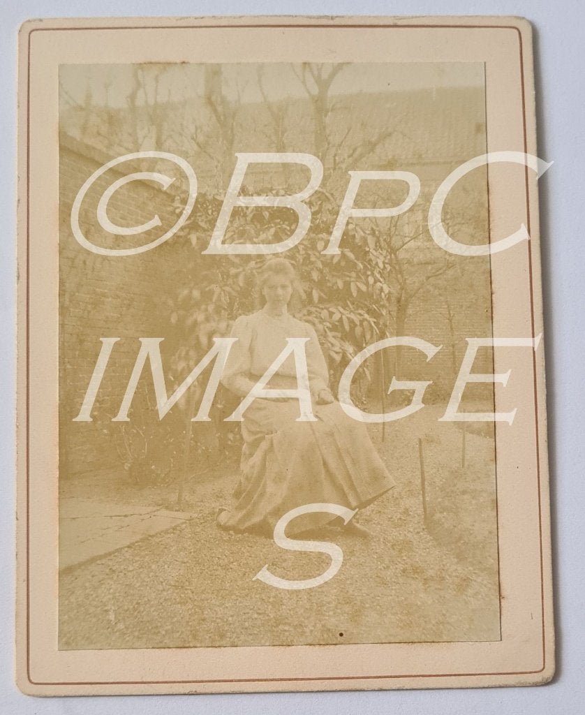 Kabinetfoto Annetje Rosenburg Alberda [van Ekenstein] 1900's, Gebruikt, Foto, Ophalen of Verzenden, Voor 1940
