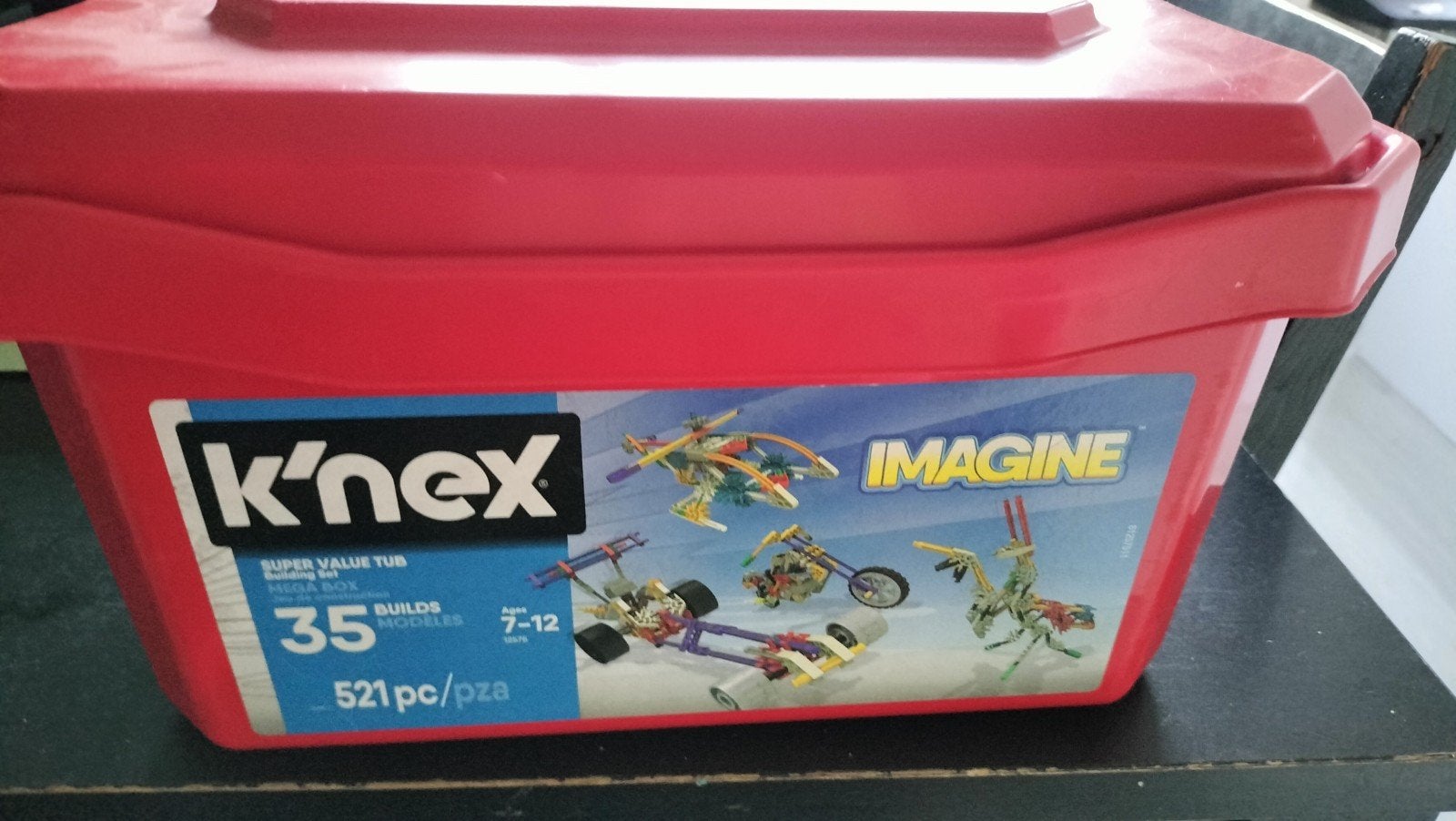K'nex Super Value Tub - 521 onderdelen, Ophalen of Verzenden, Gebruikt, K'nex