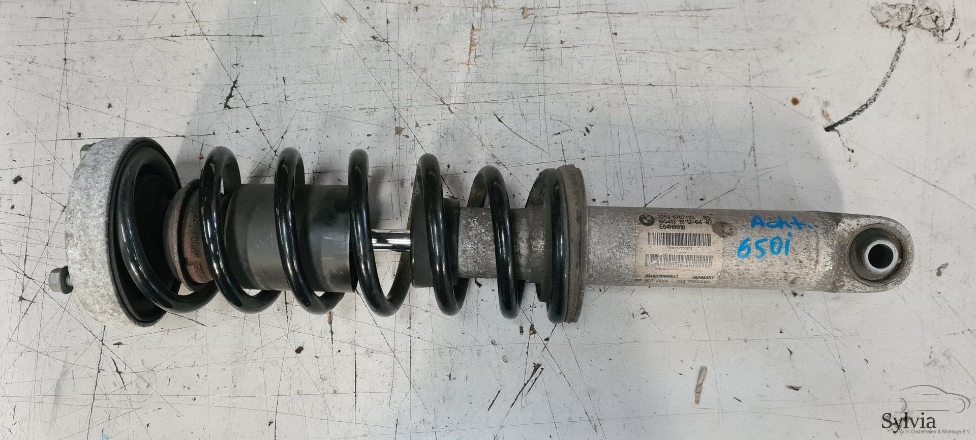 Veerpoot schokdemper achter BMW 6 serie E64 cabrio 6767733, Gebruikt, -, -, Ophalen of Verzenden