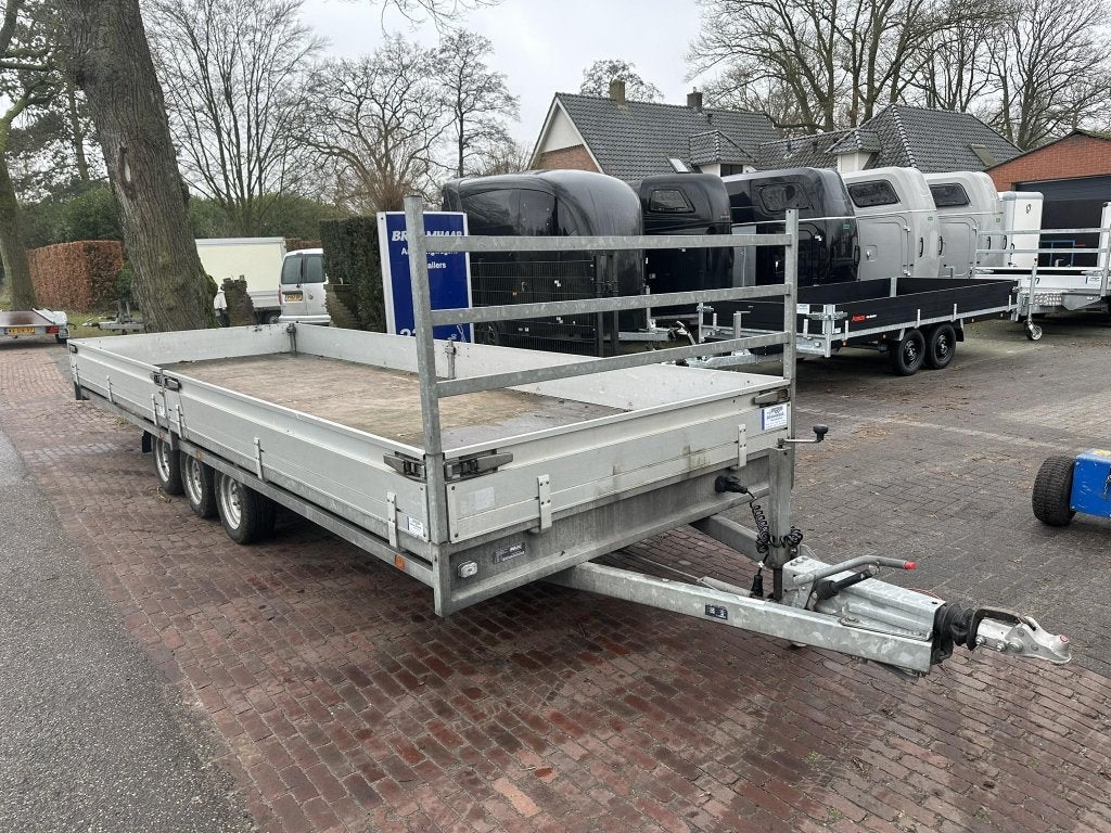 Hulco Medax-3 Tridem plateauwagen 3.500kg 611x203cm 5.250,-, Gebruikt