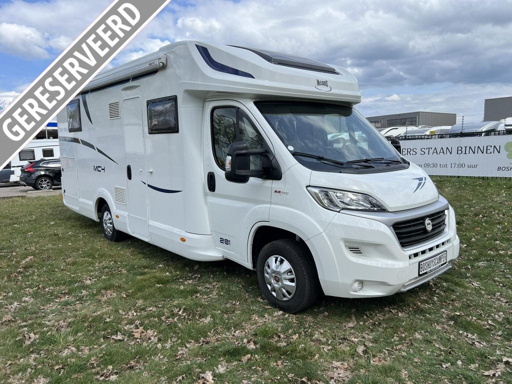 Mc-Louis 281 Winterdeal Queens-bed en hef-bed, Fiat, Bedrijf, Koelkast, Half-integraal