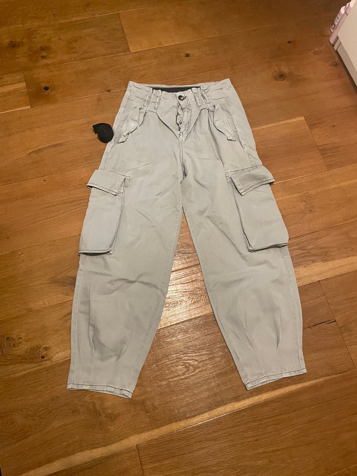 C&A Cargo Broek - Grijs - Maat 38/40 (M), Ophalen of Verzenden, Zo goed als nieuw, Maat 38/40 (M), Grijs