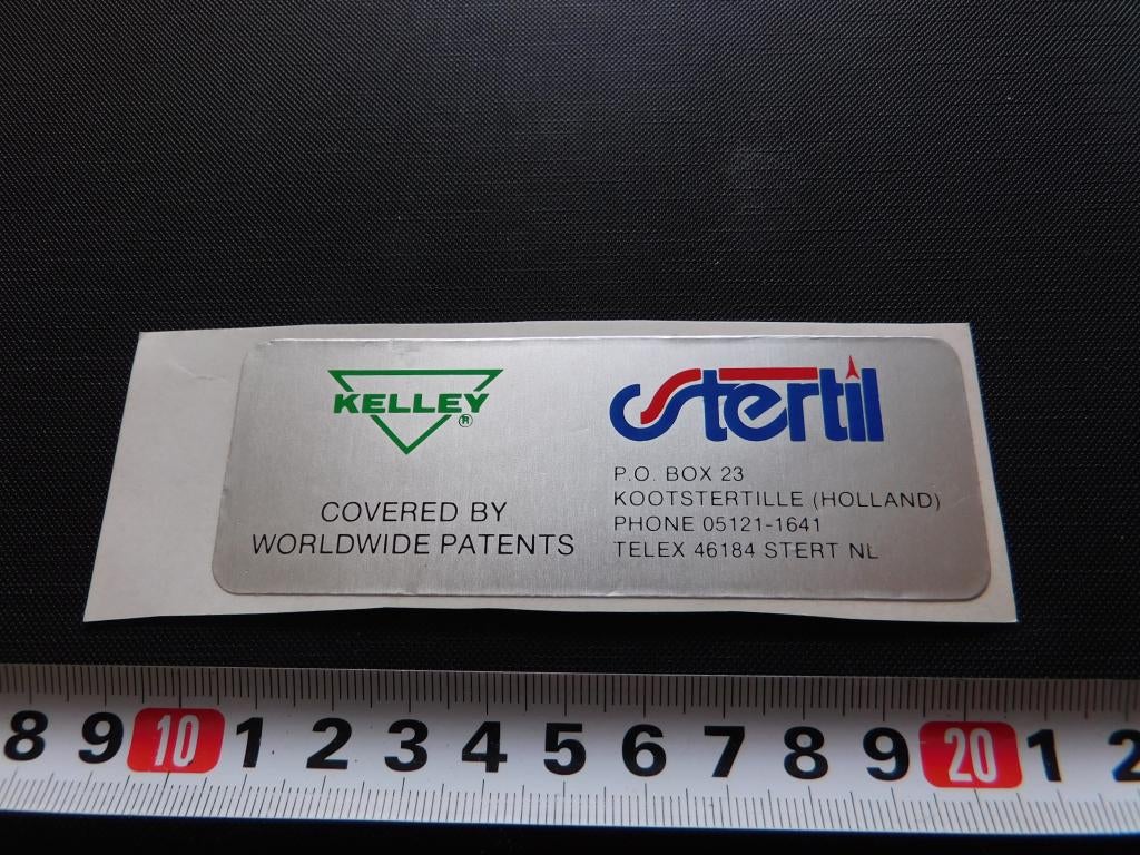 sticker Kootstertille  KELLY STERTIL *, Ophalen, Zo goed als nieuw