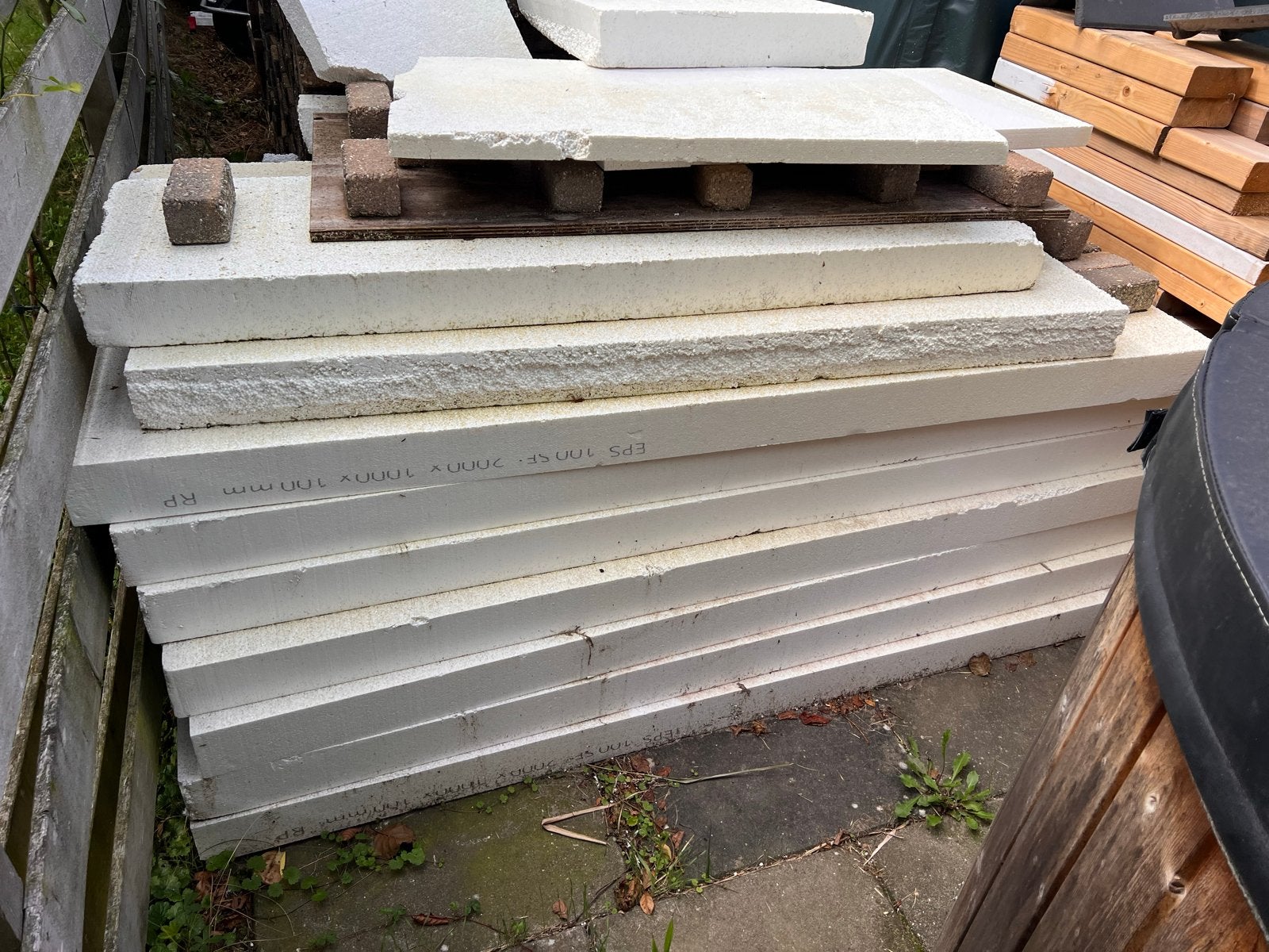 EPS100 isolatieplaar 2000x1000x100mm, Doe-het-zelf en Verbouw, Ophalen, Vloerisolatie, Piepschuim (Tempex), 8 tot 12 cm