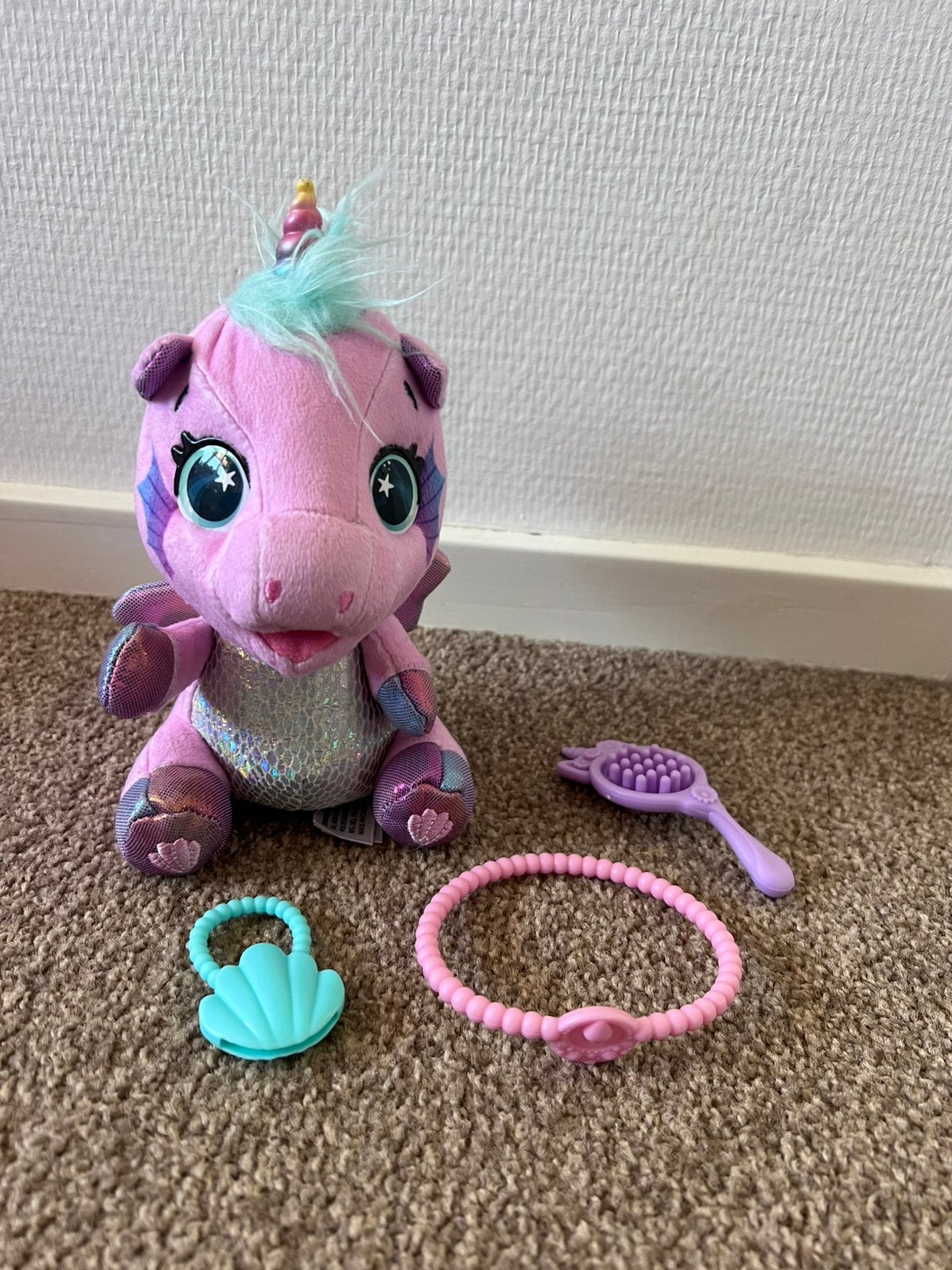 Baby Eenhoorn Tinies, Kinderen en Baby's, Eenhoorn, Overige karakters, Ophalen of Verzenden, Zo goed als nieuw