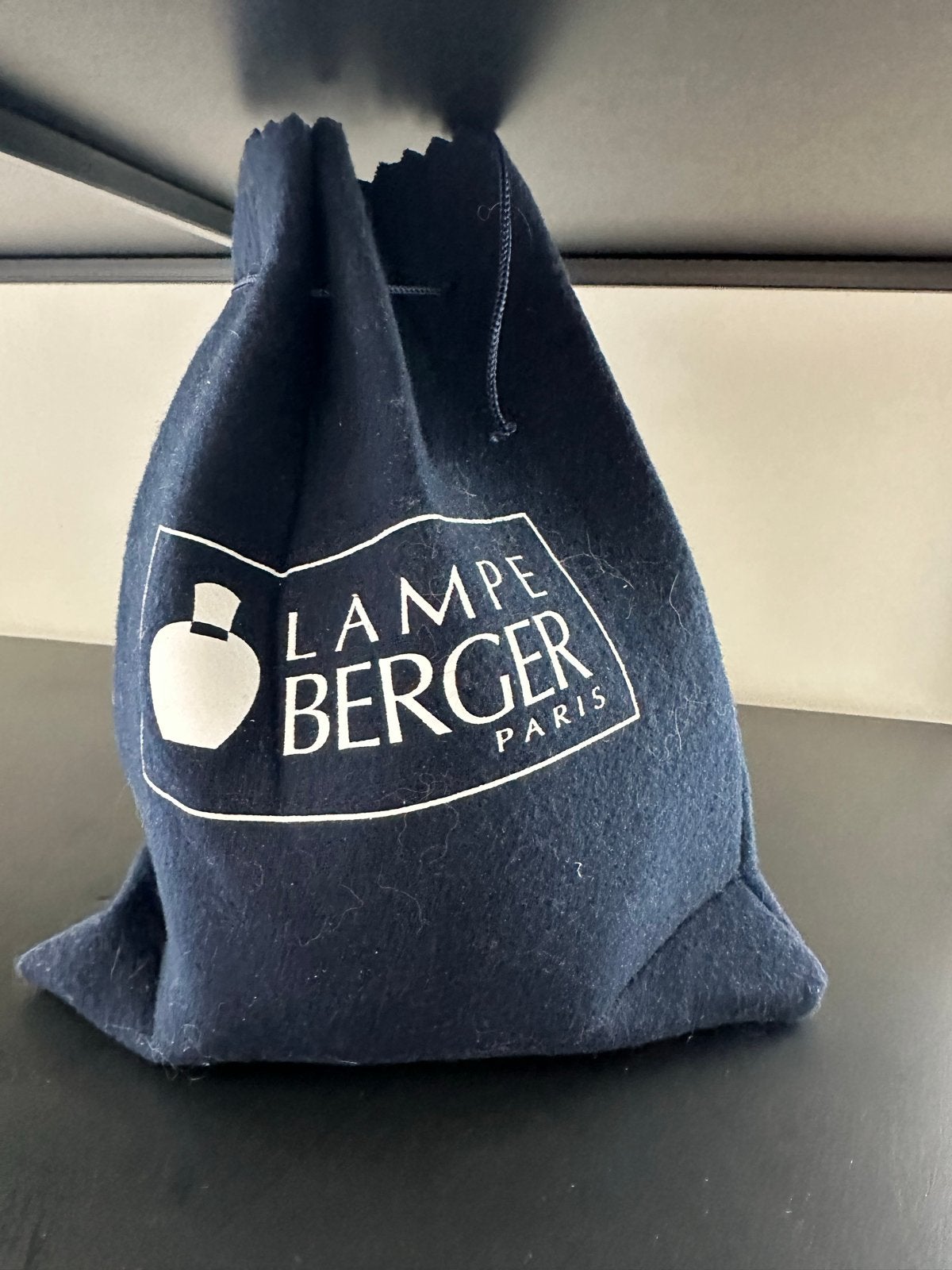 Lampe Berger Paris brander, zwart glas, Made in France, Ophalen