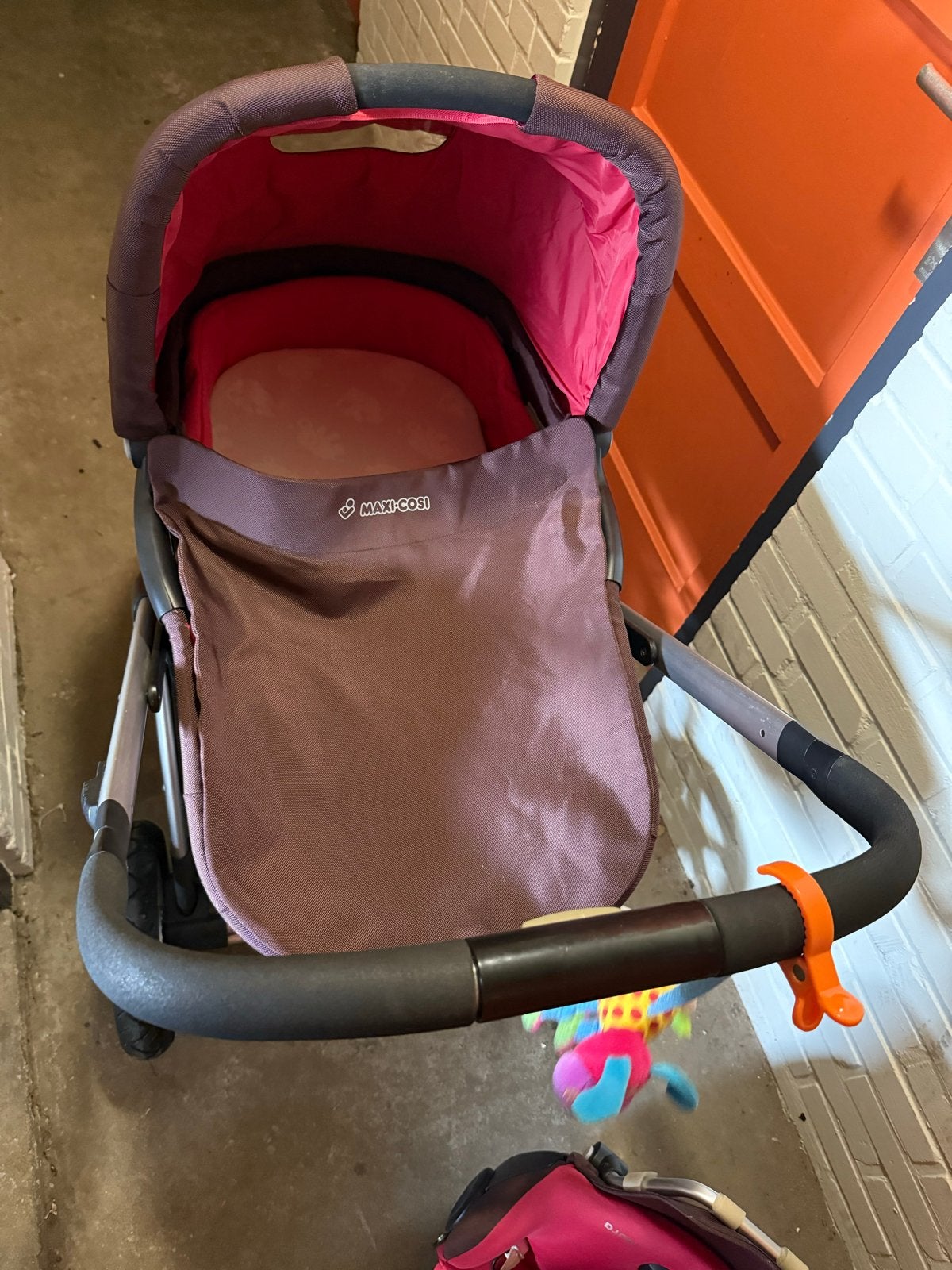 Maxi-Cosi Mura Plus 3 Combiwagen - Bruin/Roze, Ophalen of Verzenden, Gebruikt