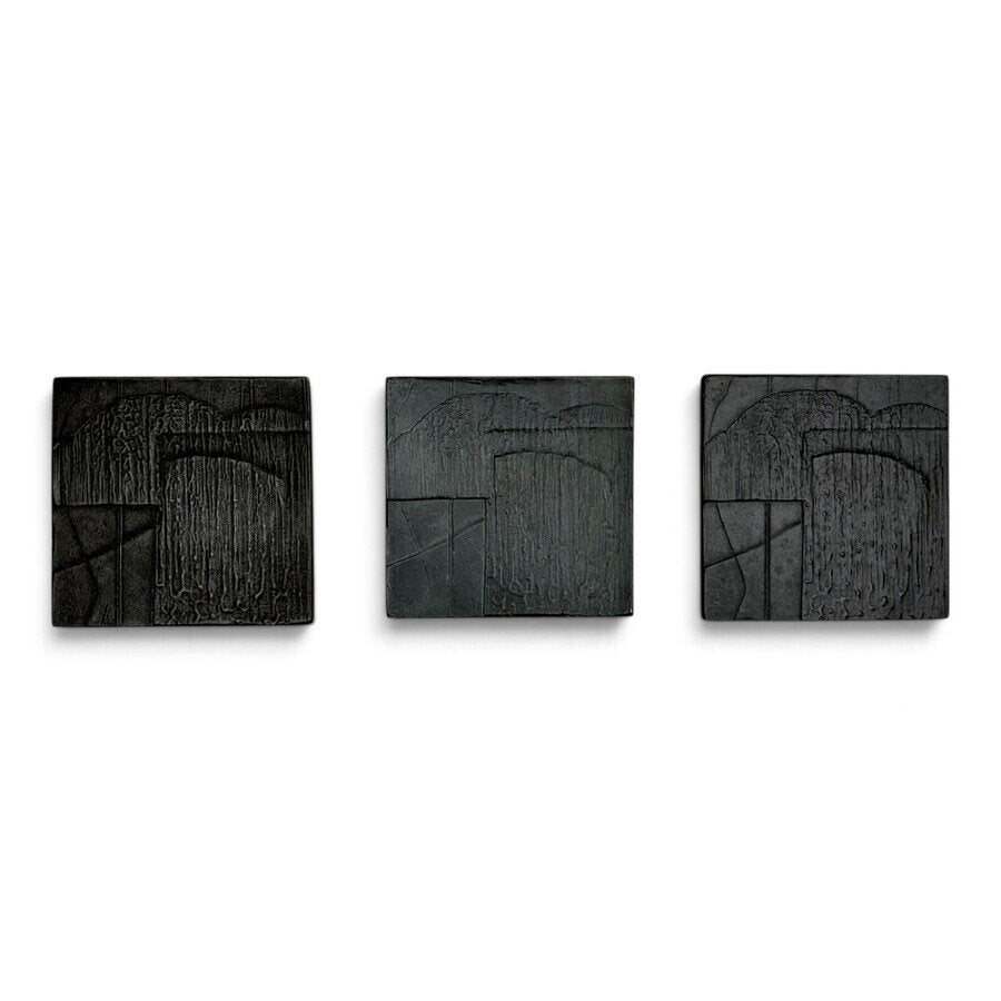 Guus Hellegers 1937-2019 - drie bronzen penningen 'Moesson', Antiek en Kunst, Ophalen of Verzenden