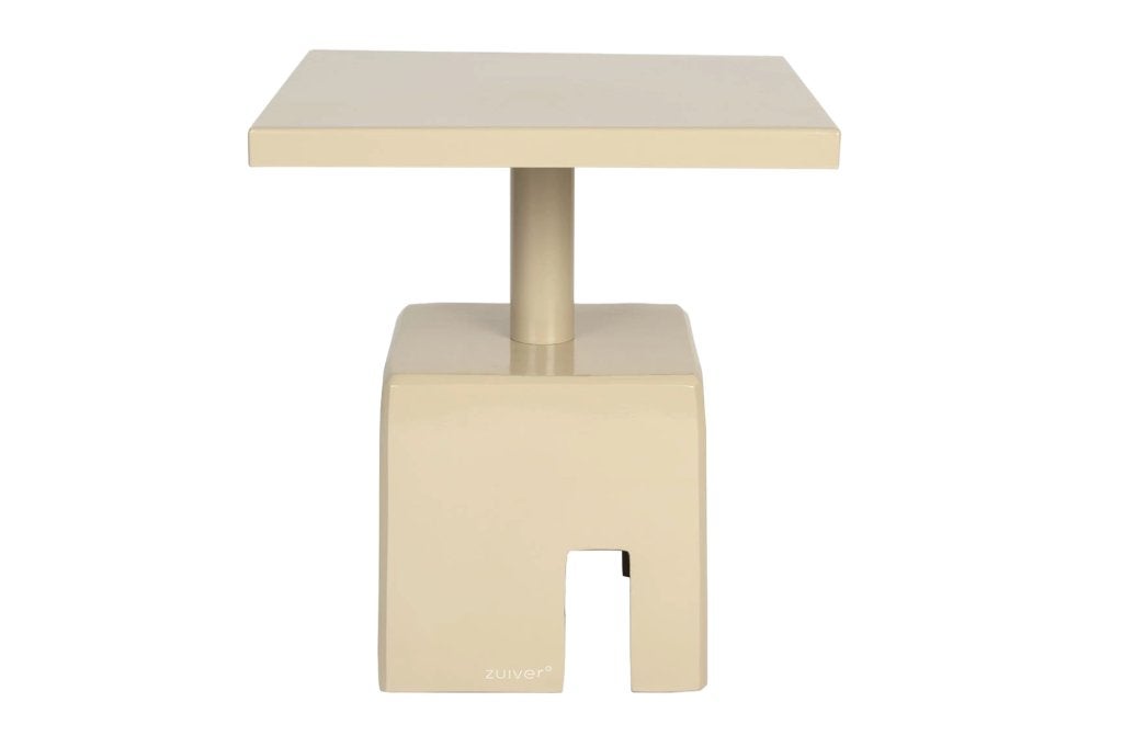 Zuiver Chubby Bijzettafel Beige | Van €199, nu voor, 45 tot 60 cm, Minder dan 55 cm, Rond, Nieuw
