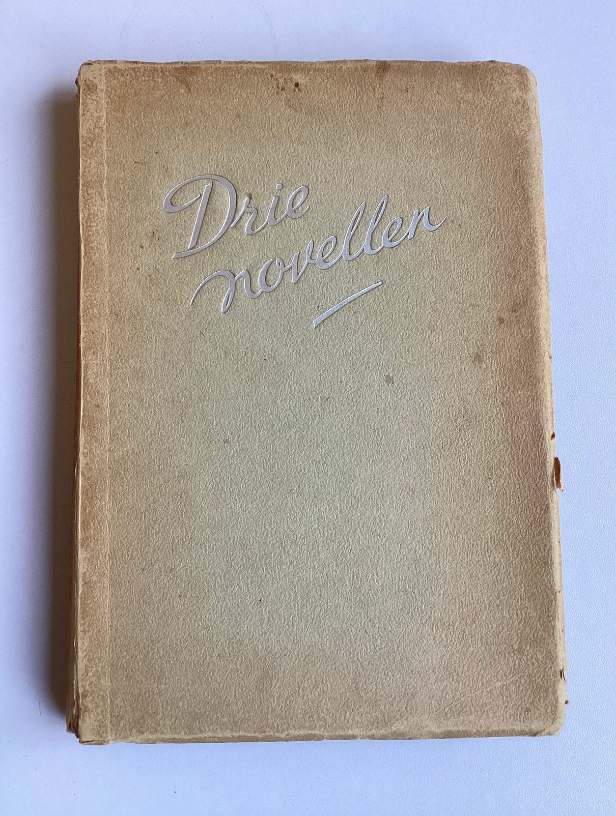 Drie Novellen, boekenweekgeschenk 1938, Ophalen of Verzenden