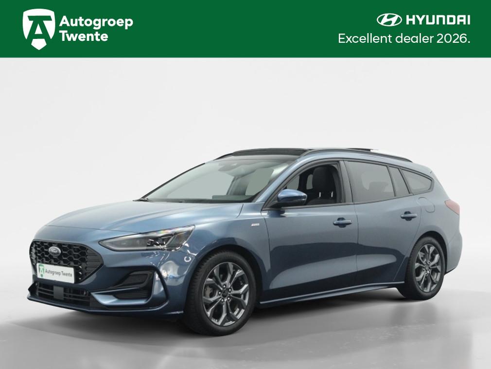 Ford FOCUS Wagon 1.0 EcoBoos ST Line X | Panoramadak | Trekh, Auto's, Ford, Bedrijf, Te koop, Focus, ABS, Airbags, Airconditioning