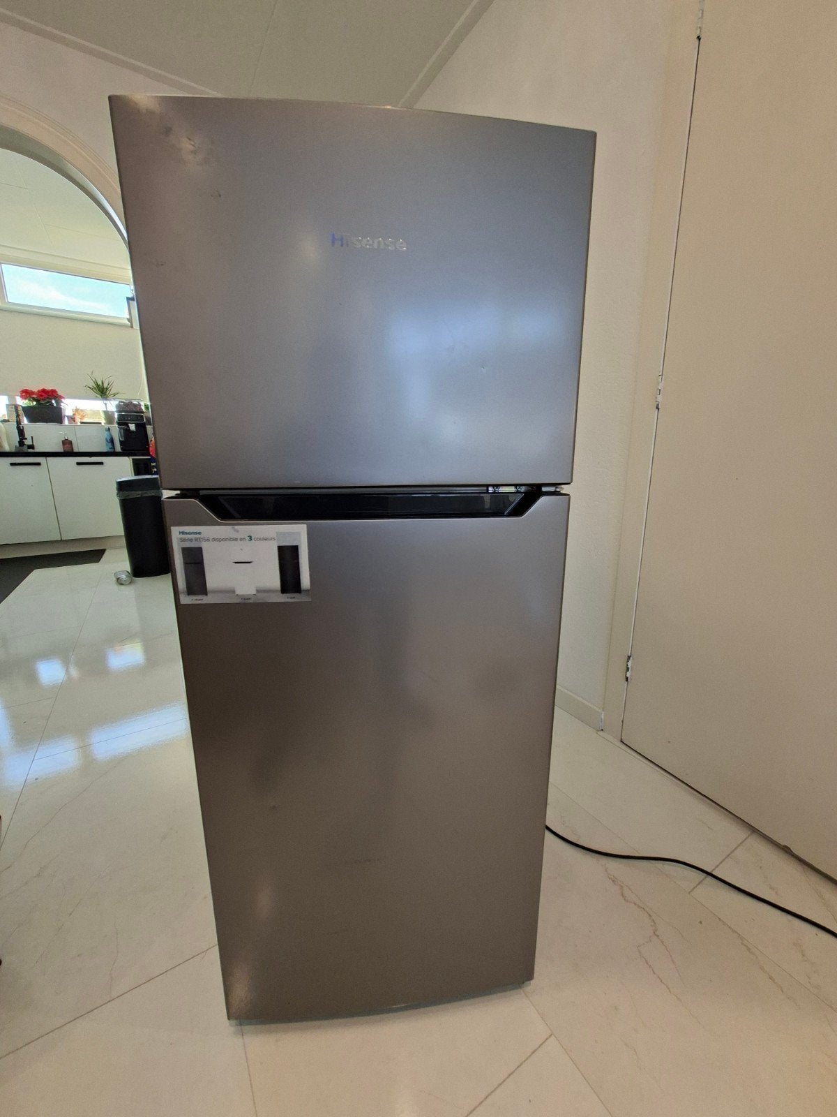 Hisense Koelkast met vriesvak - 118x48x49cm, Gebruikt, 100 tot 150 liter, 45 tot 60 cm, Met vriesvak