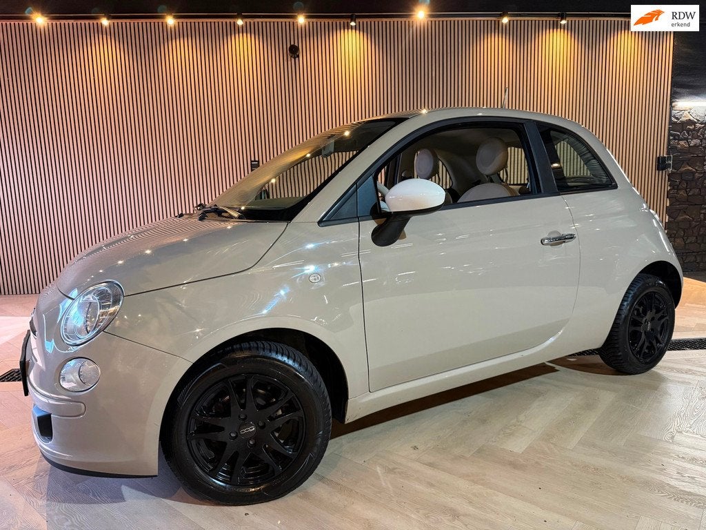 Fiat 500 1.2 Cappuccino | Carplay | Uniek, Auto's, Fiat, Gebruikt, 4 cilinders, 840 kg, 4 stoelen