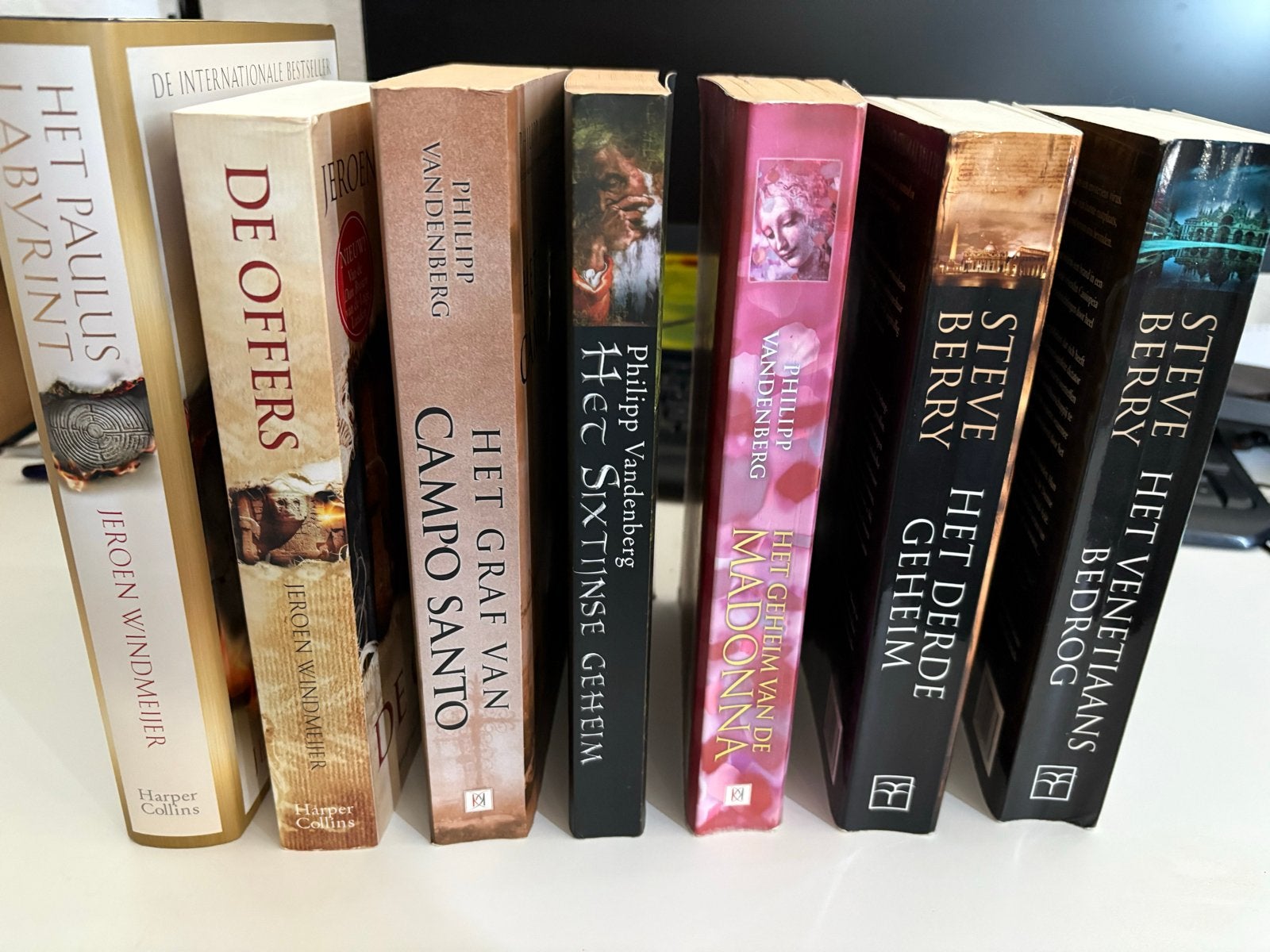 Thriller Boekenpakket: Windmeijer, Vandenberg, Berry, Ophalen of Verzenden, Gelezen, Nederland
