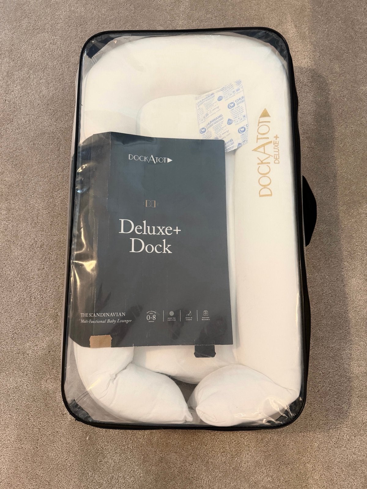Dockatot Deluxe+ babynestje / sleepyhead, Ophalen of Verzenden, Zo goed als nieuw, Overige typen