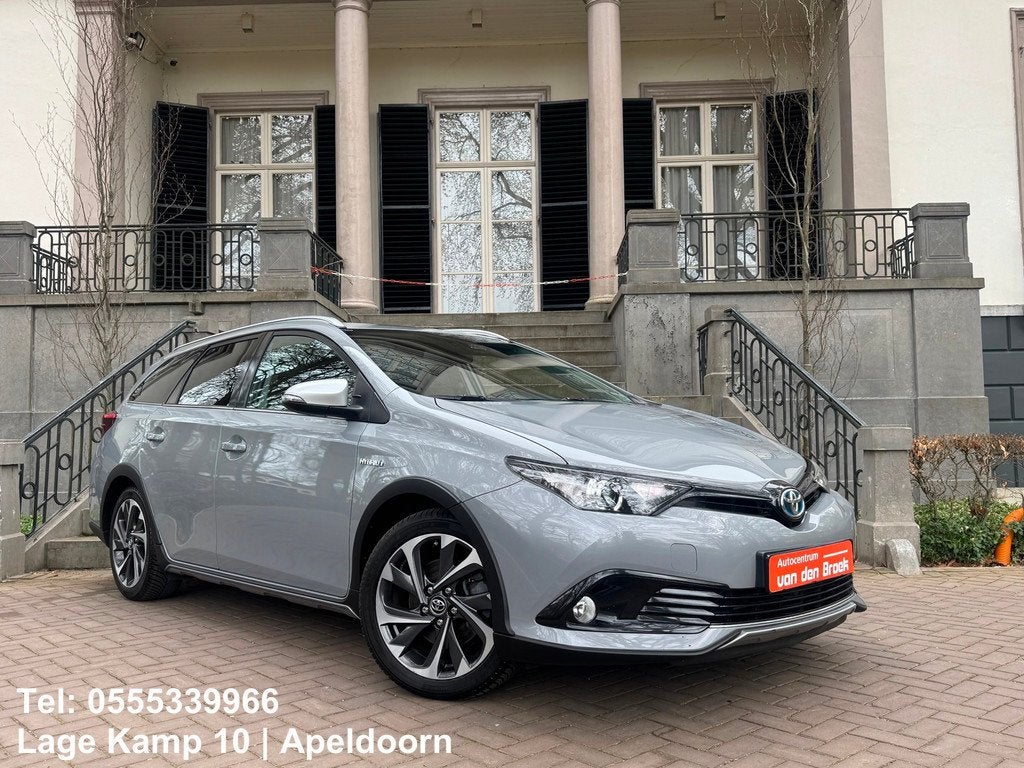 Toyota Auris Touring Sports 1.8 Hybrid Freestyle Navi Androi, Auto's, Toyota, Gebruikt, 4 cilinders, Origineel Nederlands, Bi-Xenon koplampen
