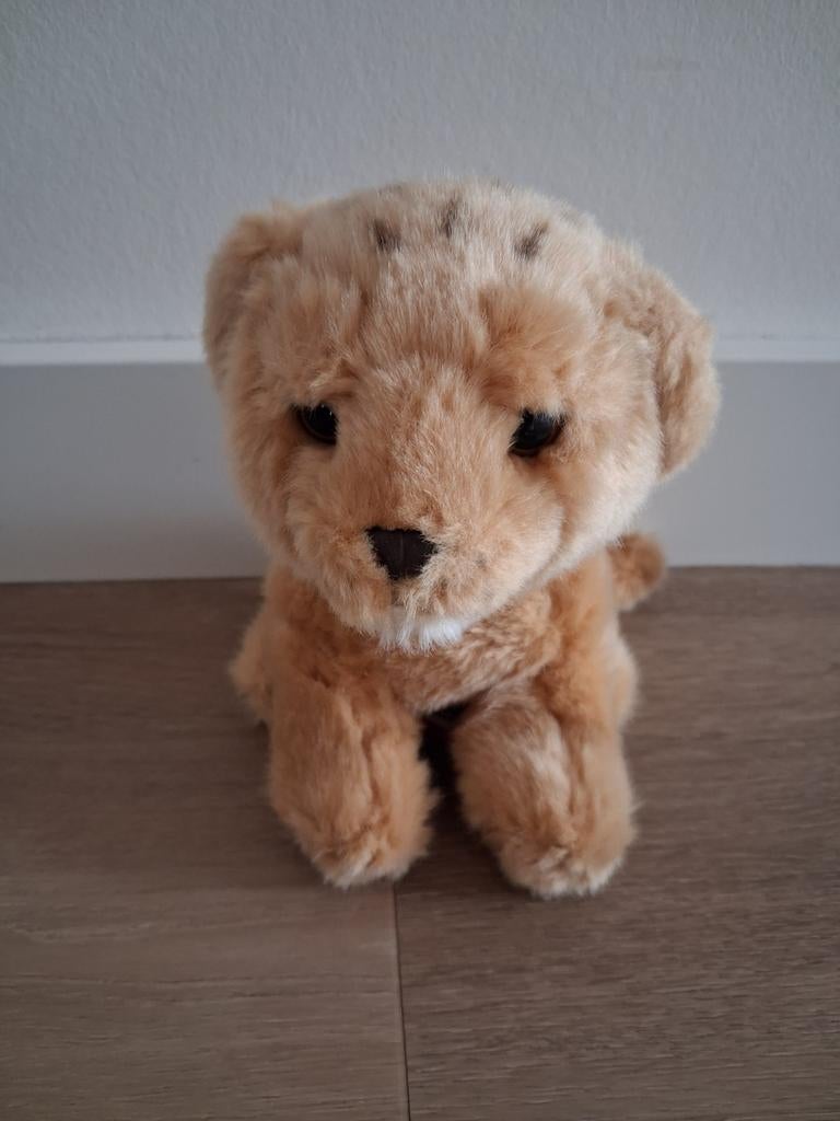 Knuffel leeuw welp Burgers Zoo dierentuin L505, Ophalen of Verzenden, Zo goed als nieuw, Overige typen
