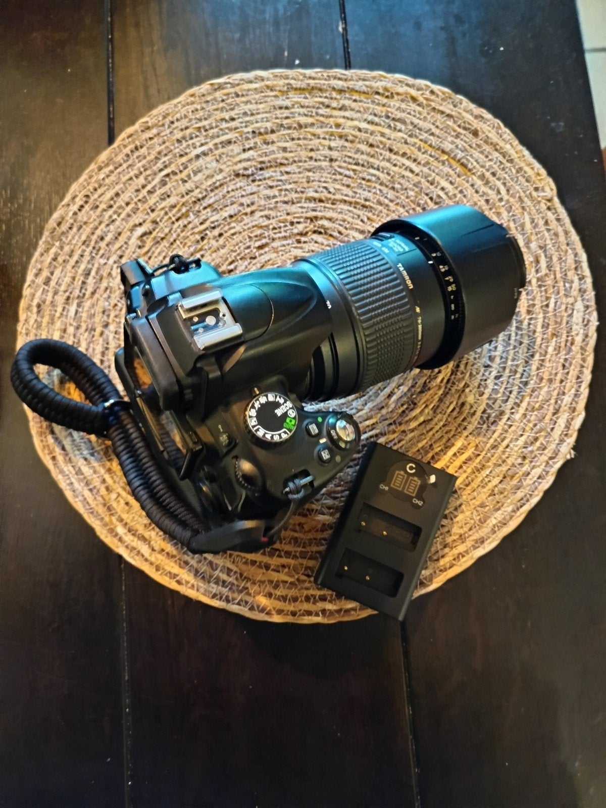 Nikon D5000 Spiegelreflexcamera met Tamron 70-300mm lens, Audio, Tv en Foto, Spiegelreflex, Accu, Ingebouwde flitser, Ophalen of Verzenden