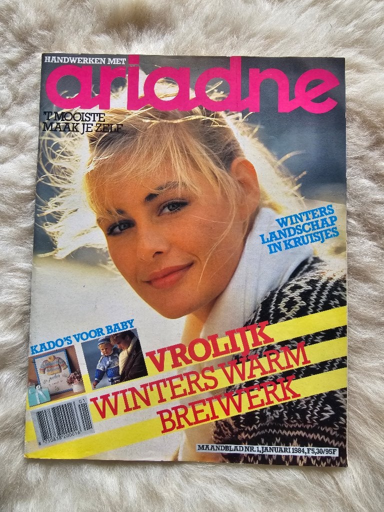 Vintage handwerk tijdschrift Ariadne Nr 1. 1984, Ophalen of Verzenden, Zo goed als nieuw, Overige onderwerpen