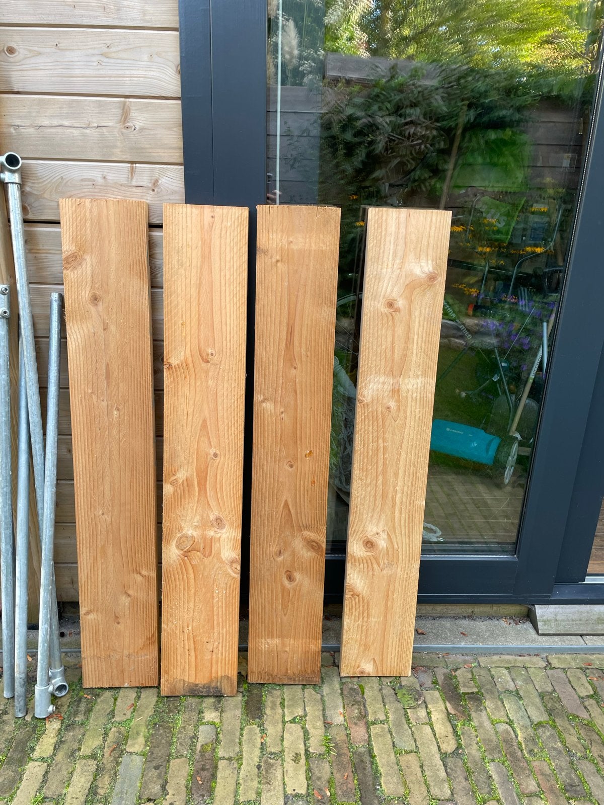 Douglas Hout Gedroogd Ruw 32x200x1230mm Nieuw, Ophalen, 25 tot 50 mm, Nieuw, Plank