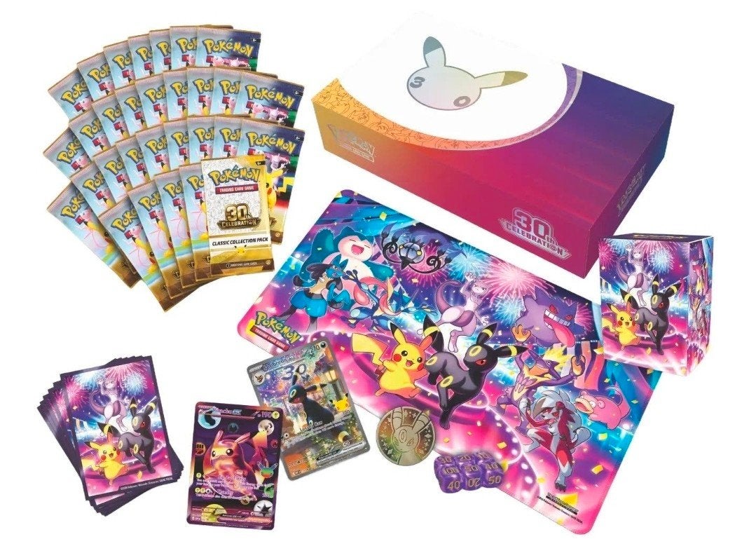 OP=OP 30th anniversary UPC Los of Case Pokemon, Ophalen of Verzenden, Nieuw, Overige typen, Foil