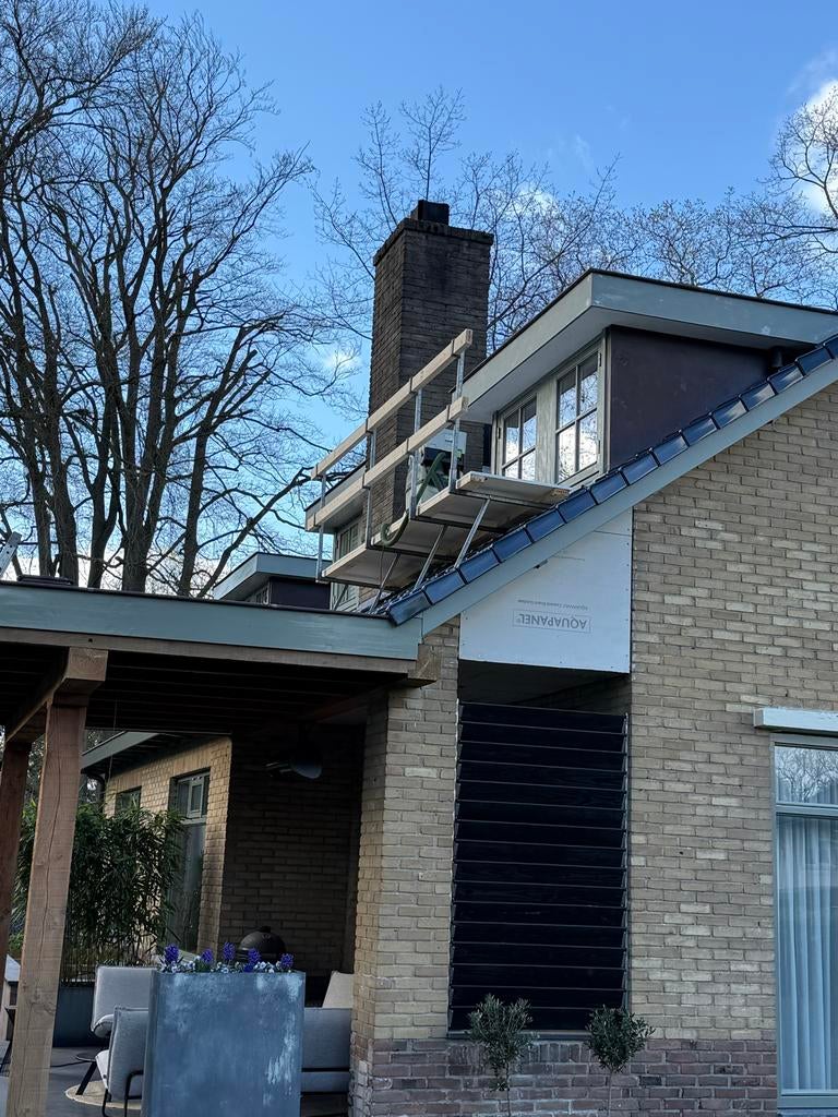 Daksteiger te huur, Doe-het-zelf en Verbouw, Ophalen, Gebruikt, Daksteiger, 2 tot 5 meter