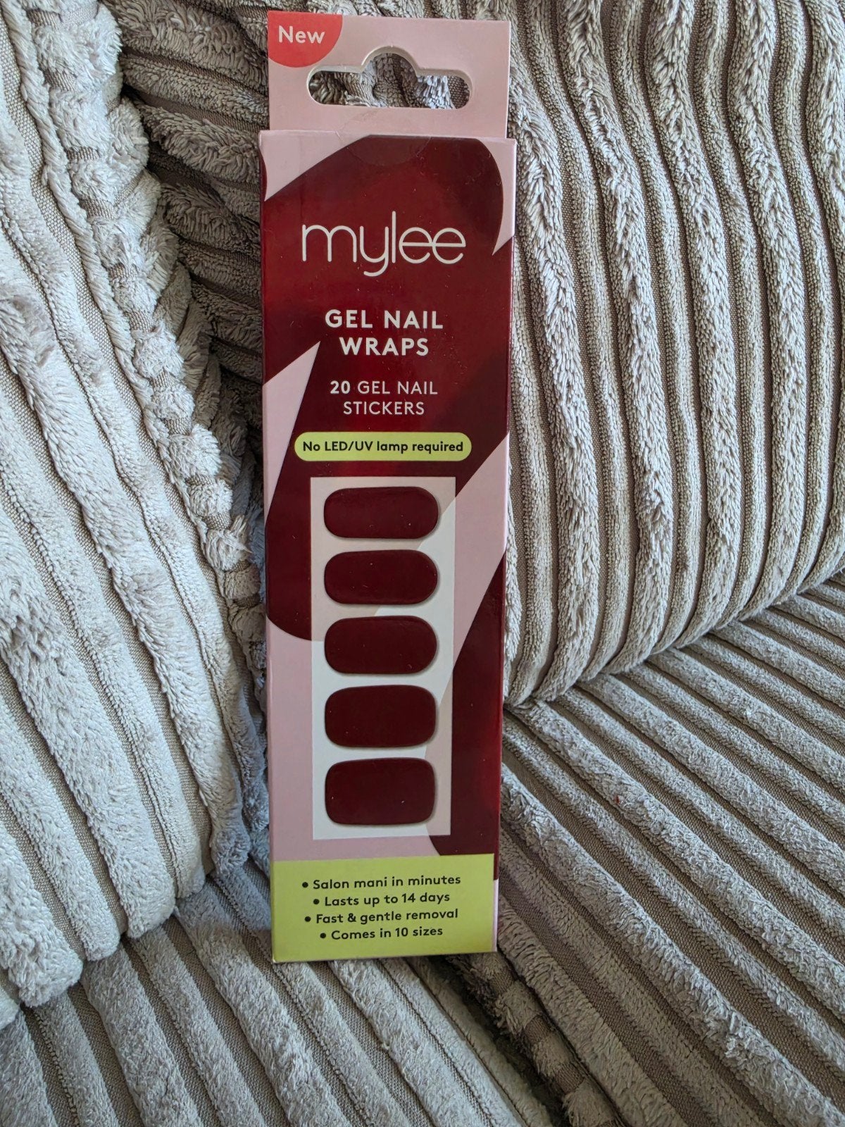 Nieuwe Mylee Gel Nail Wraps - 20 Gel Nagel Stickers, Ophalen of Verzenden, Nieuw, Overige typen