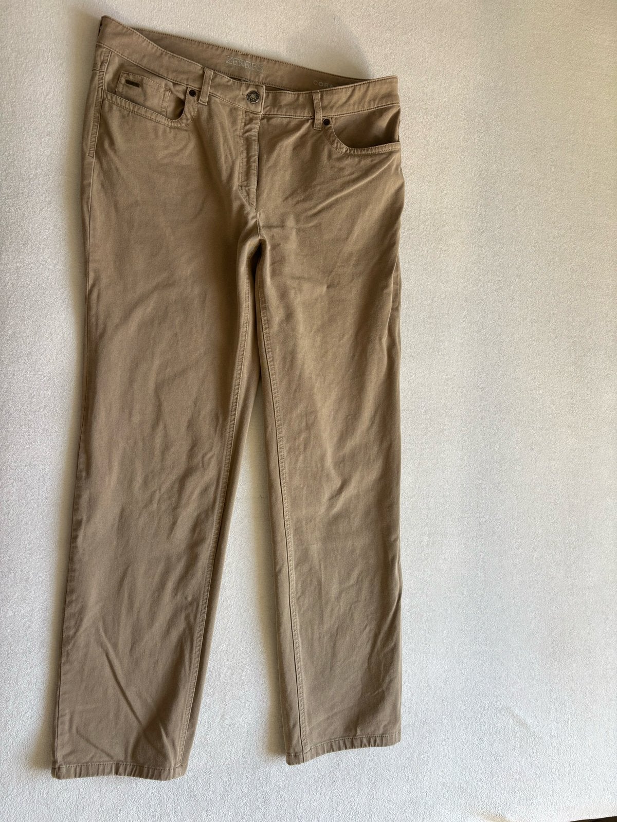 Zerres Cora broek maat 44 normaal, Beige, Maat 42/44 (L), Ophalen of Verzenden, Zo goed als nieuw