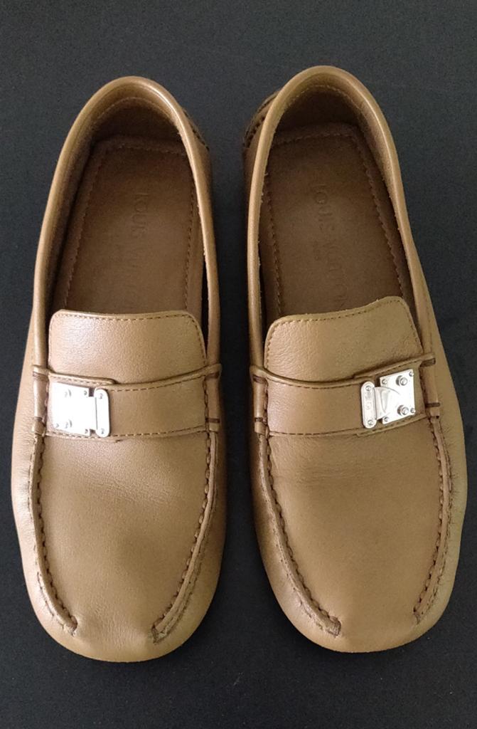 Louis Vuitton Loafers Heren - Maat 7 (EU 40), Ophalen, Gedragen, Overige kleuren, Loafers
