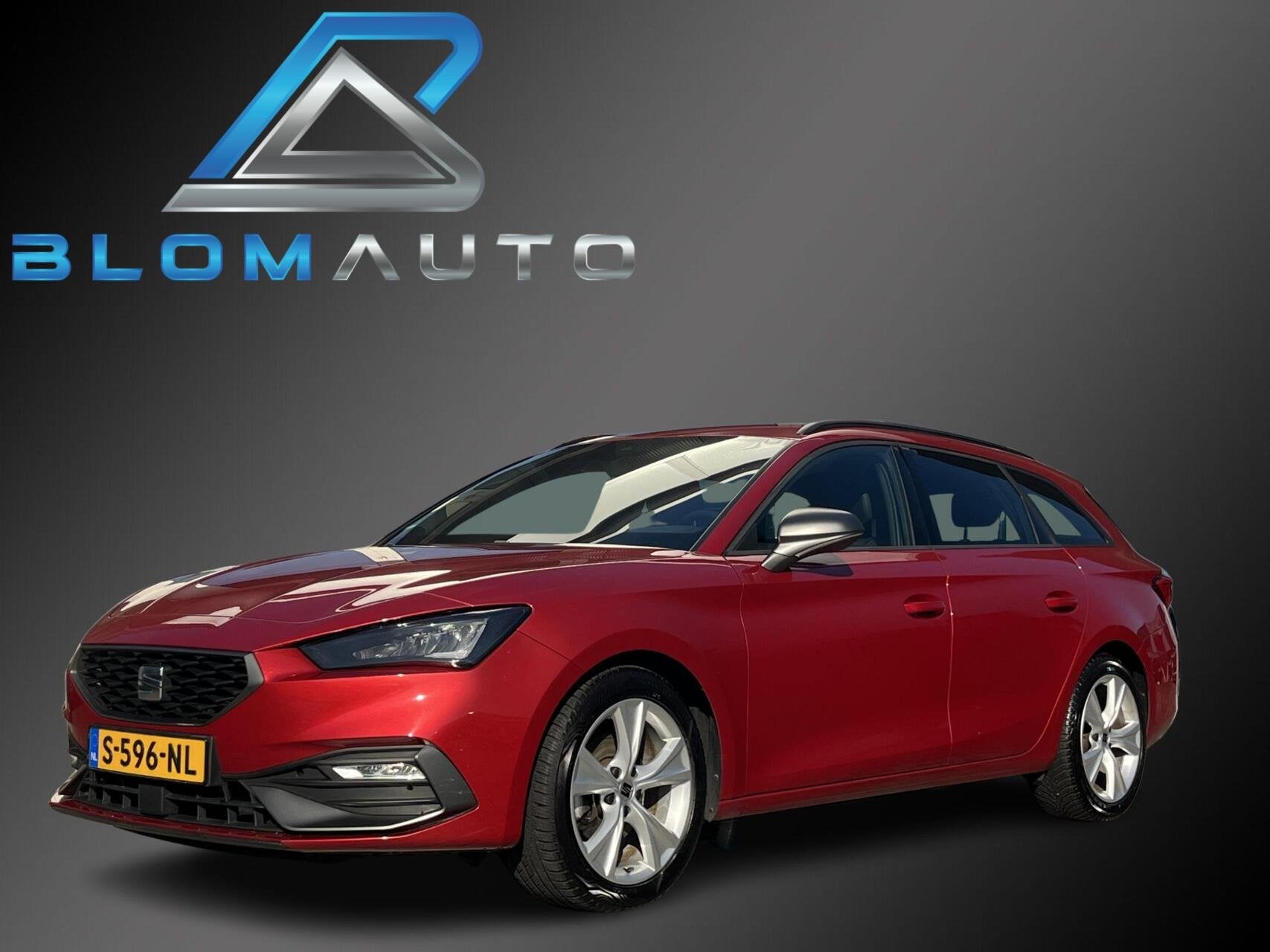 Seat Leon ST EcoTSI FR AUTOMAAT LED+EL. TREKHAAK+CARPLAY, Auto's, Stof, Gebruikt, 700 kg, Leon