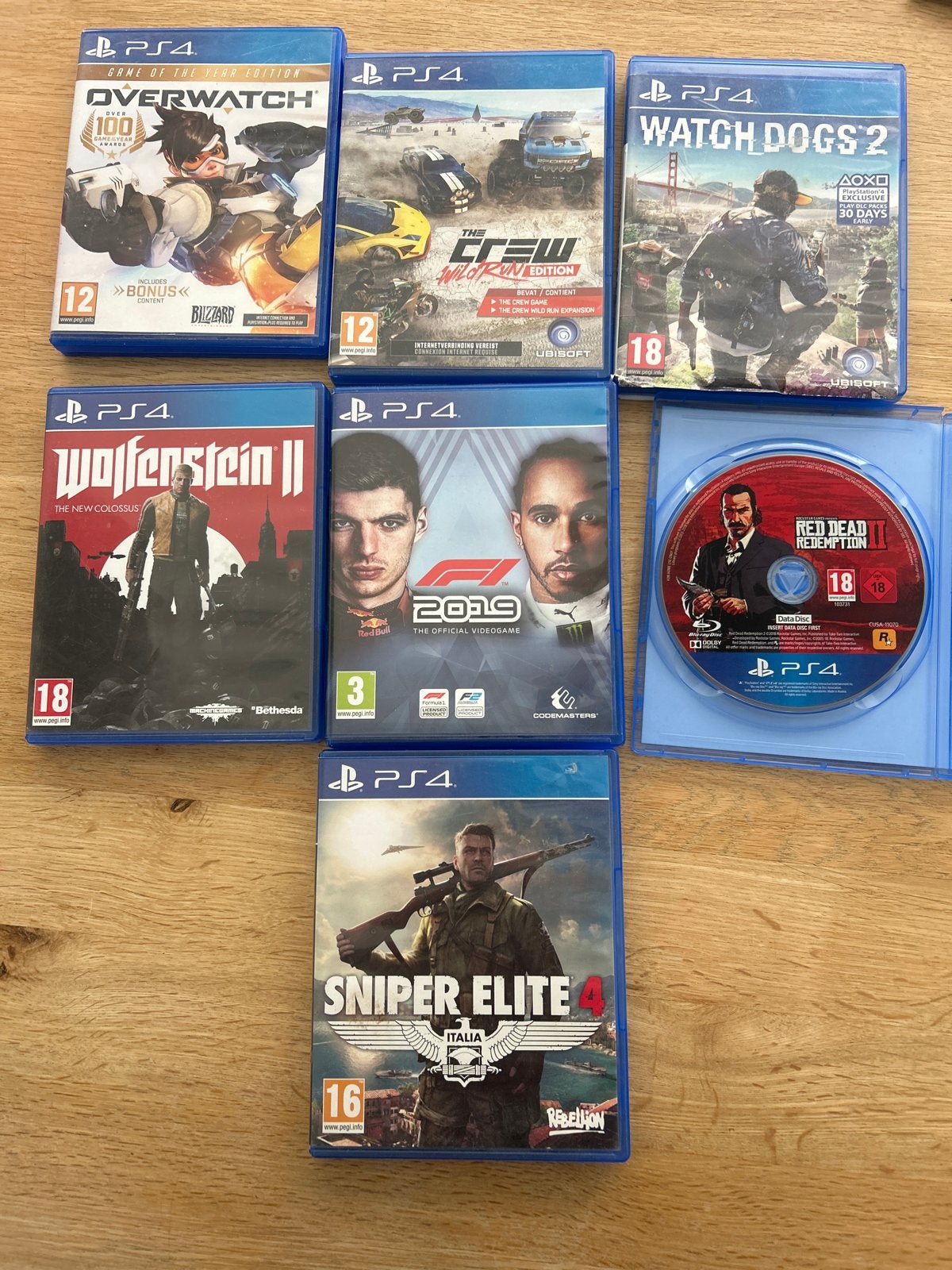 Diverse PlayStation 4 Spellen - Topgames Collectie, Spelcomputers en Games, Online, Gebruikt, Vanaf 18 jaar, Overige genres