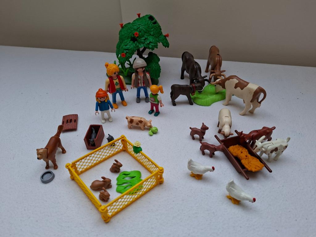 Playmobil Boerderij Set met Dieren en Figuren, Ophalen of Verzenden, Gebruikt, Jongen of Meisje