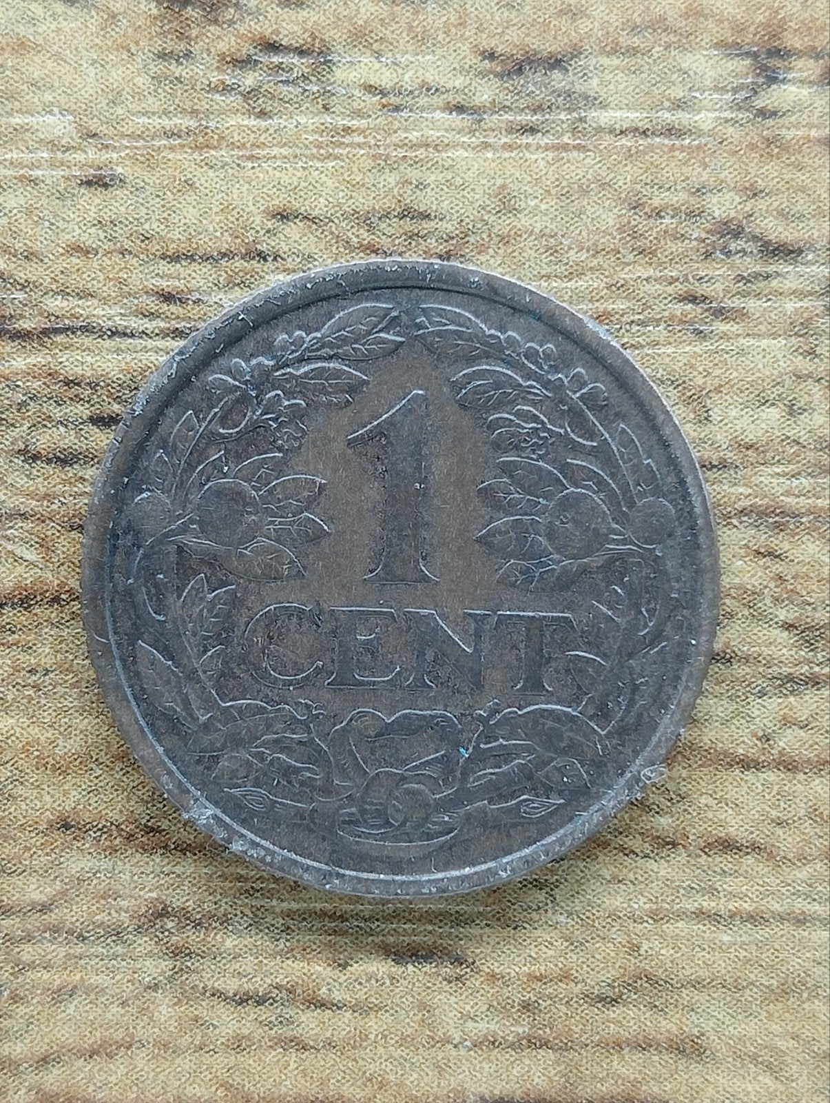 1 cent 1924, Ophalen of Verzenden, Koningin Wilhelmina, 1 cent, Losse munt