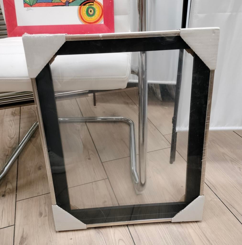 Mooie baklijst, zwart met zilver, Ophalen, Minder dan 50 cm, 50 tot 75 cm, Zo goed als nieuw