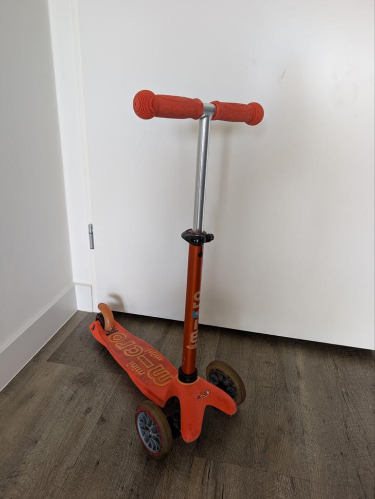 Mini micro deluxe step, Fietsen en Brommers, Steps, Ophalen, Gebruikt, Gewone step
