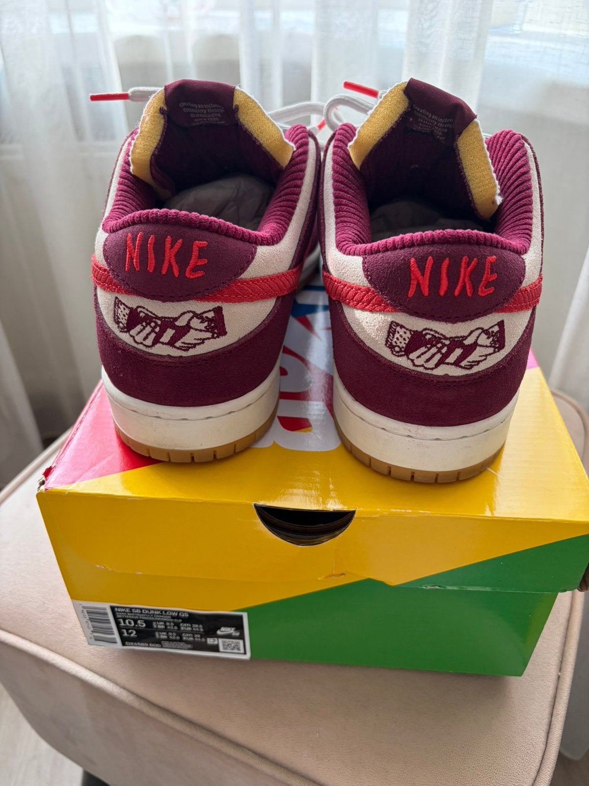 Nike SB Dunk Low QS Skate like a girl, Ophalen of Verzenden, Zo goed als nieuw, Overige kleuren