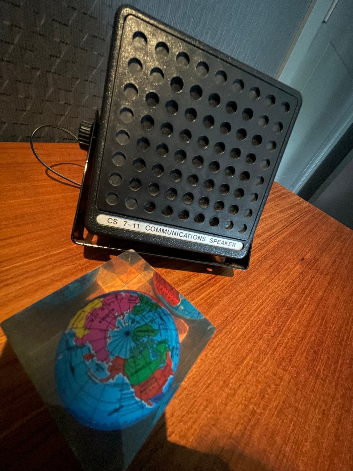 Vintage CS 7-11 Communications Speaker 12V, Ophalen of Verzenden, Gebruikt