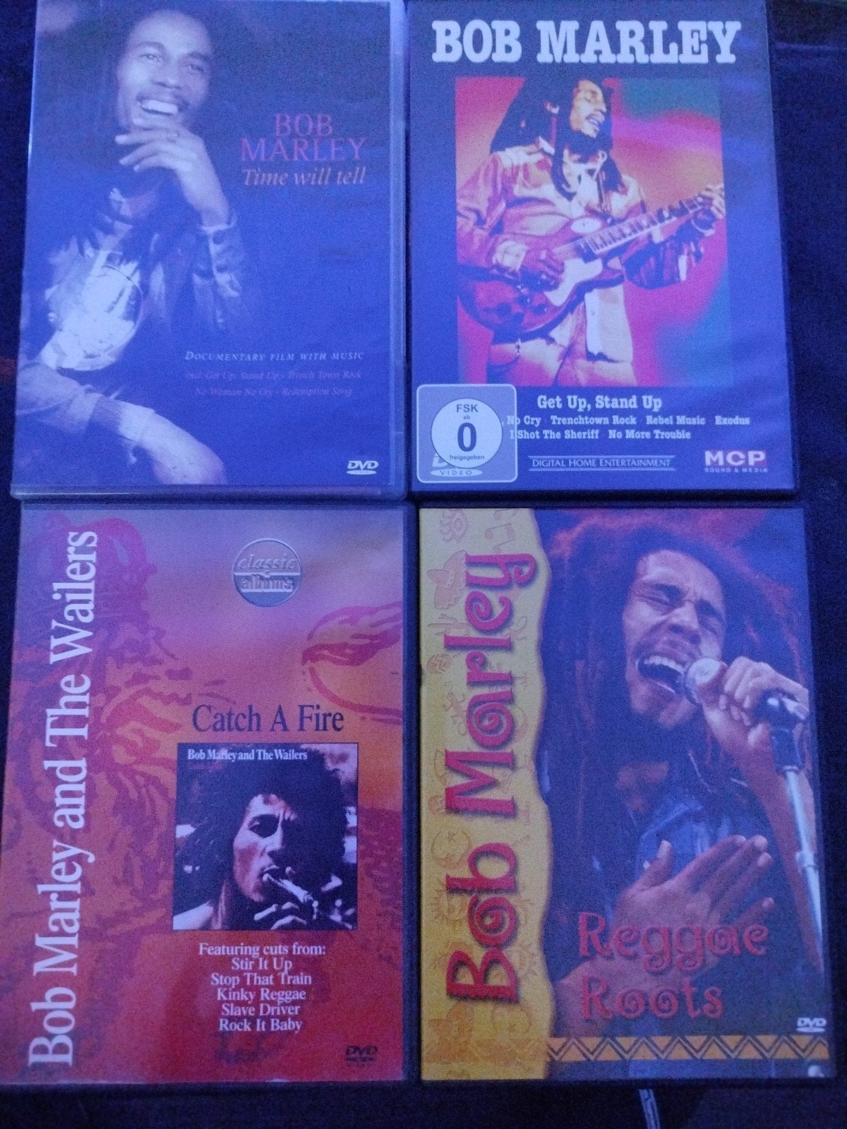 BOB MARLEY DVD LIVE & DOCUMENTARY COLLECTIE DVD  COLLEC, Engels, Inclusief doosje, Ophalen of Verzenden, Zo goed als nieuw