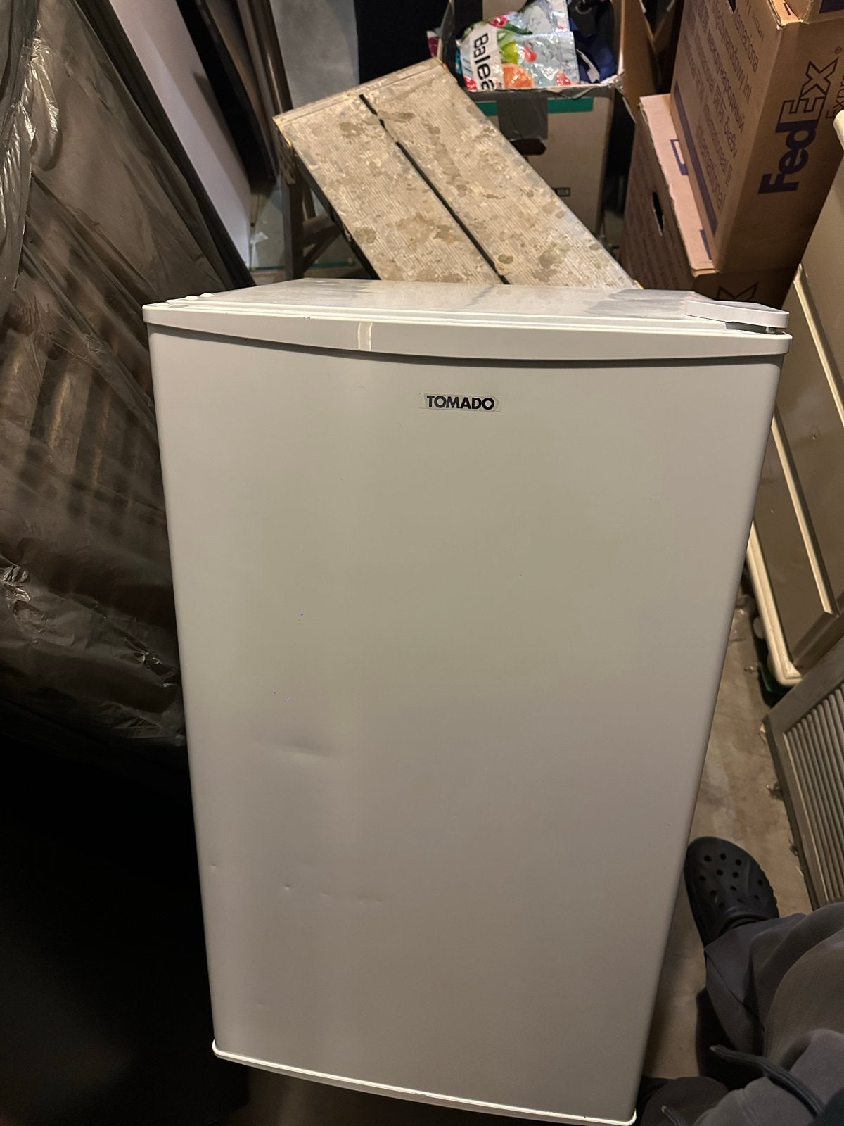 Tomado Koelkast met Vriesvak - Compact en Efficiënt, Gebruikt, 100 tot 150 liter, 45 tot 60 cm, Met vriesvak