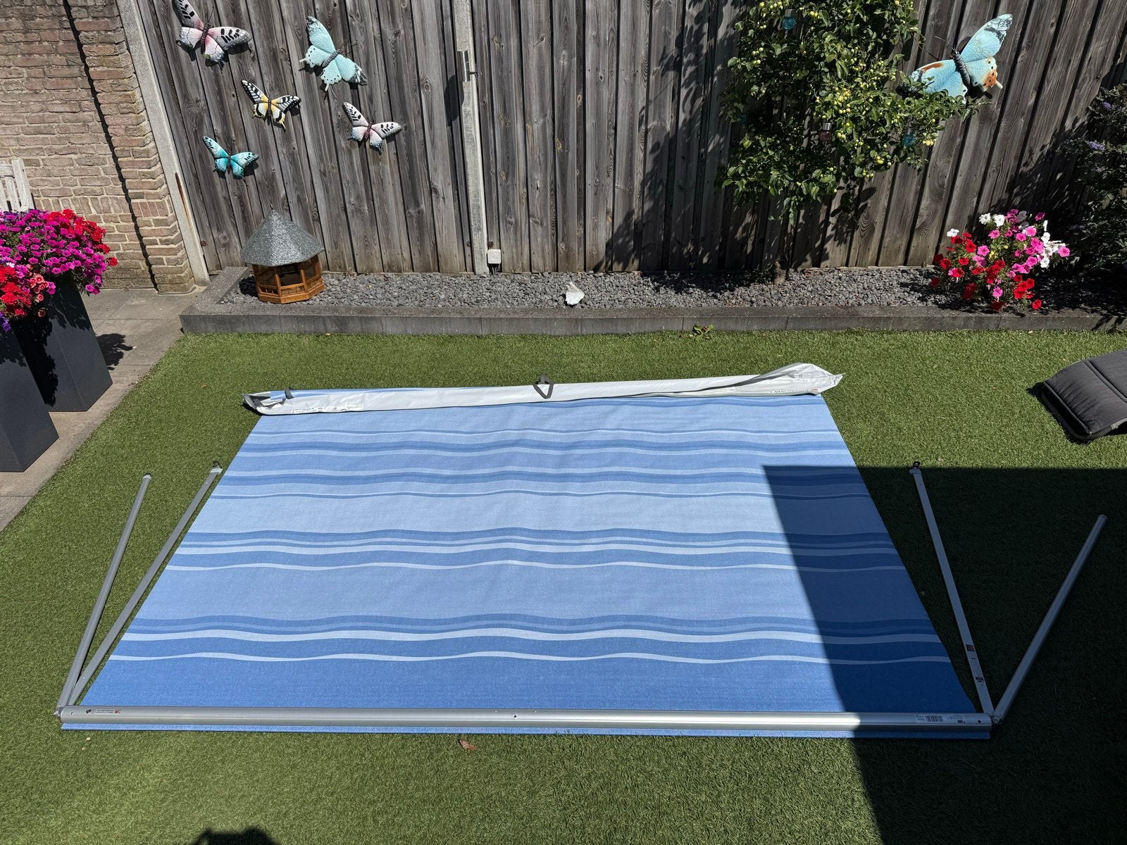 Zakluifel Fiamma Caravanstore Blue Ocean luifel 310cm breedt, Ophalen, Zo goed als nieuw, Vinyl, Fiamma
