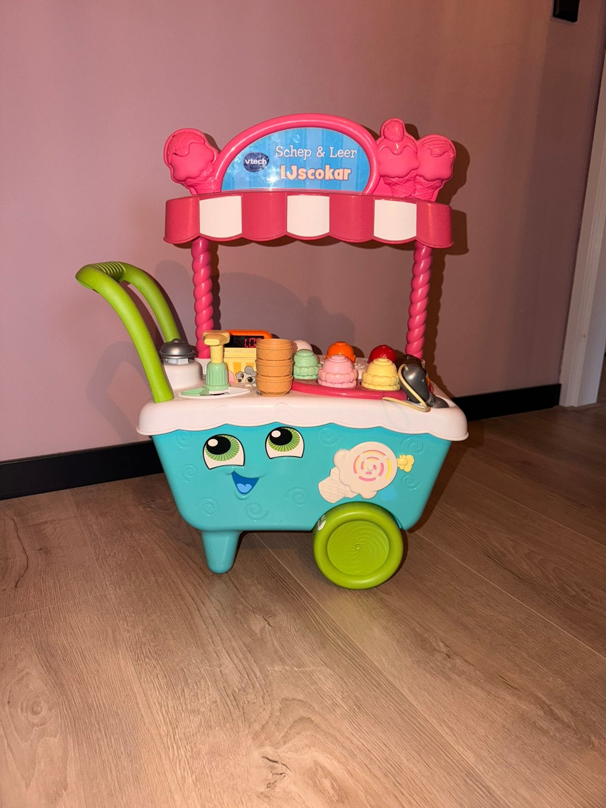 Ijscokar van Vtech, Ophalen, Zo goed als nieuw